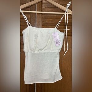 Wild Fable Cream Camisole Top